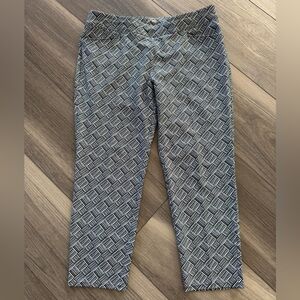 ADIDAS black & white golf pant size large